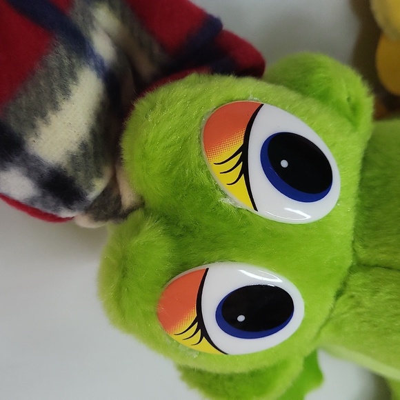 Dragon Dinosaur Lochness Monster Floppy plush In hat Russian tag Rare - Picture 14 of 17